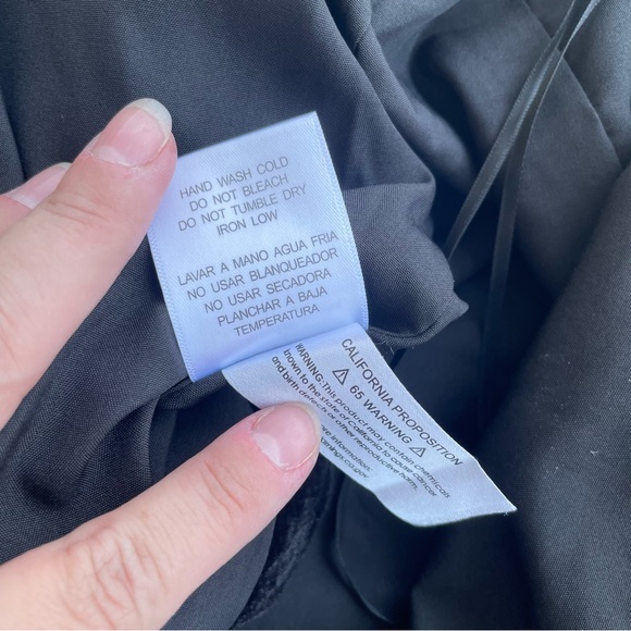 HYACINTH HOUSE Velvet & Pearl Trim Strapless Valerie Top in Black Size XXL (NWT) - Picture 8 of 9